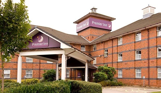 Exterior of Premier Inn Hotel Derby East
